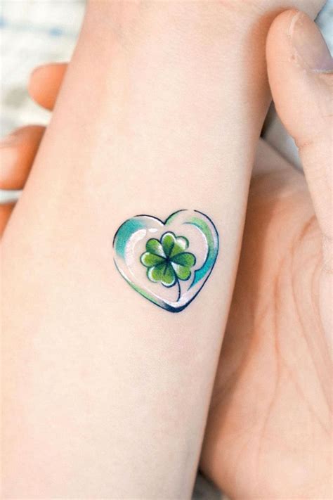 30+ Amazing Four Leaf Clover Tattoo Ideas