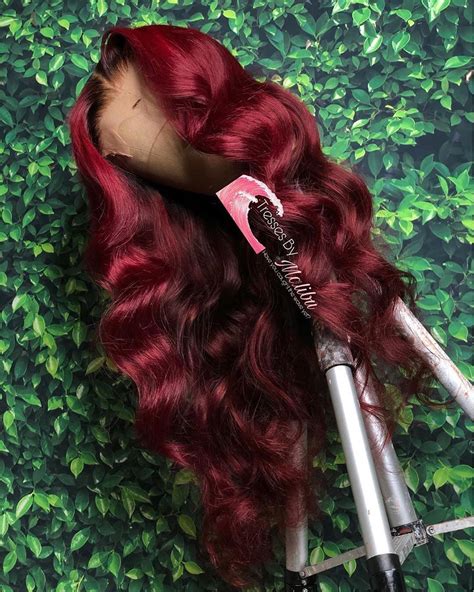 💯unprocessed Human Hair On Instagram “😍1b 99j Lace Closure Wig The C