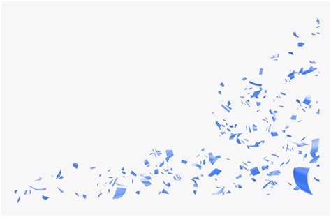 Blue Confetti Png Picture Blue Confetti Png Transparent Png Kindpng