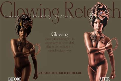 Glowing Retouch Lightroom Presets Beauty Mobile Preset Etsy