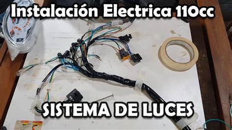 ⚡electricidad En Moto 110cc Para Principiantes⚡ Sistema De Luces E