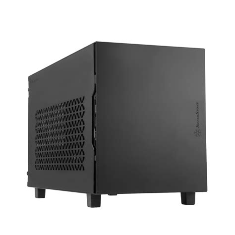 Silverstone Sugo Series Sff Cube Case No Psu Mini Dtx Itx Usb 3 0 Type C Black Model