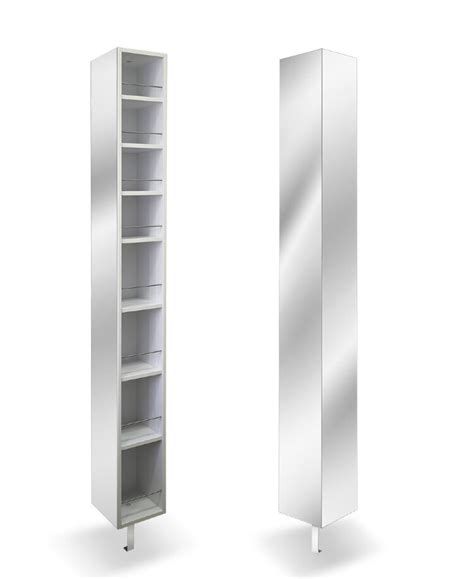 Поворотный шкаф с зеркалом в ванную Shelf Монти СПИКА купить в Москве ...