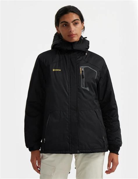 Waterdicht Ski Jack Heren Winterjas Winddicht Met Capuchon En Fleece Voering Bol