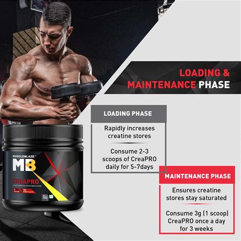 Muscleblaze Creapro Creatine With Creapure 250g 0 55 Lb Online