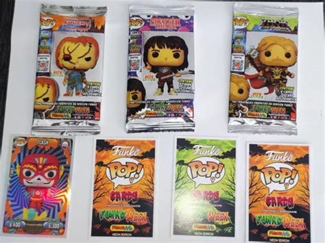 Tarjetas Funko Pop Ween Serie 9 Edición Neon Envío gratis