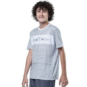 Compre Camiseta Masculina Gola Careca Treino Em Estampa Digital Elite