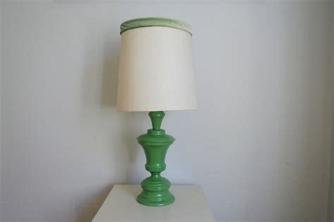 Retro Green Lamp Base