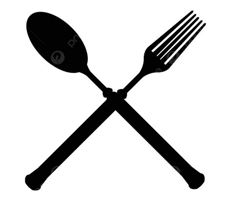 Cutlery Icon Table White Symbol Vector Table White Symbol Png And