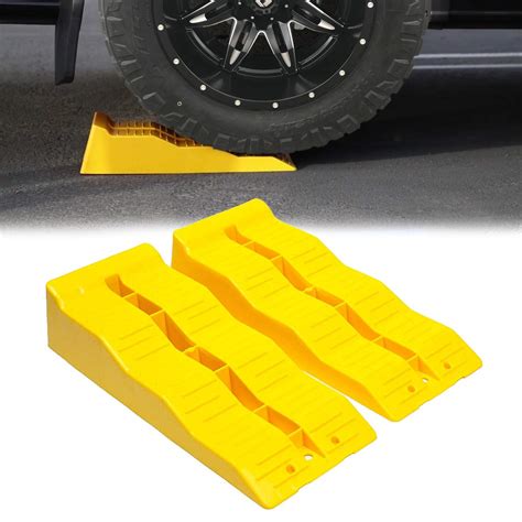 VaygWay RV Leveling Ramps Automotive Camper Trailer Leveler Wheel