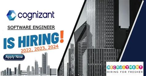 Career With Cognizant Hiring Software Engineers With Ctc Lpa