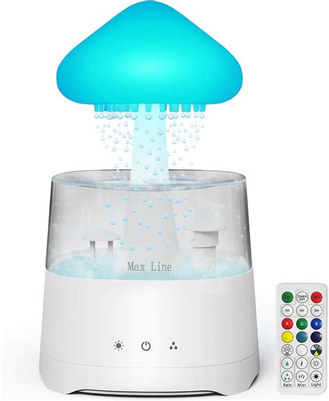 Amazon Rain Cloud Diffuser Night Light Aromatherapy Humidifier