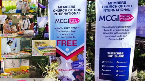 Mcgi Free Store Mcgi Feeding Program Youtube