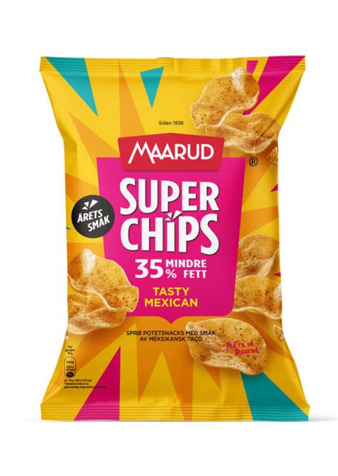 Superchips - Tasty Mexican 140g Maarud | Meny.no