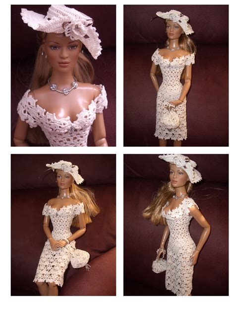 Pin By Jolanta Mirek On Ubranka Dla Lalek Crochet Barbie Clothes