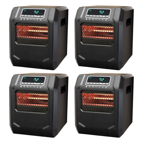 Lifesmart Element Quartz Infrared Electric Large Room Space Heater