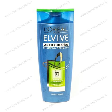 Shampoo Delicato Antiforfora Elvive Loreal Tiportolaspesa It