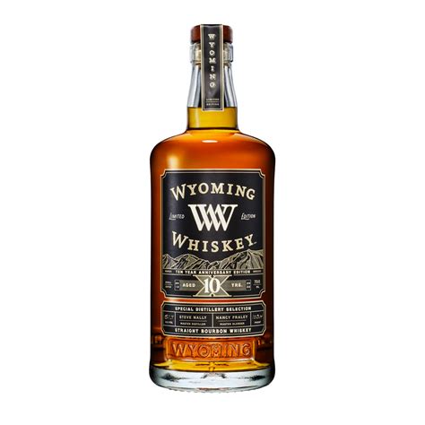 Wyoming Whiskey Releases 10 Year Anniversary Straight Bourbon Whiskey