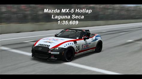 RaceRoom Mazda MX 5 Competition Laguna Seca Hotlap 1 35 609 YouTube