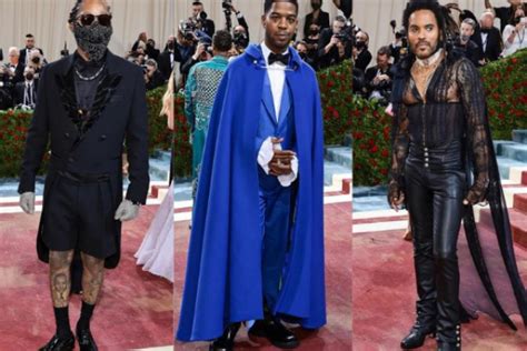 10 Gaya Unik Seleb Pria Di Red Carpet Met Gala 2022