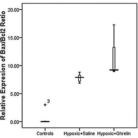 Relative Quantitative Rt Pcr Representing The Bax Bcl 2 Ratio In 3