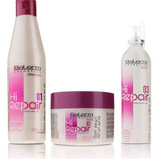 Ripley Kit Salerm Hi Repair Shampoo Mascarilla Y Finalizador