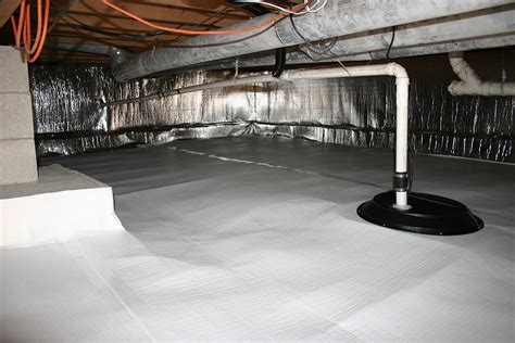 Crawl Space Encapsulation Vapor Barrier Waterproofing Liftech