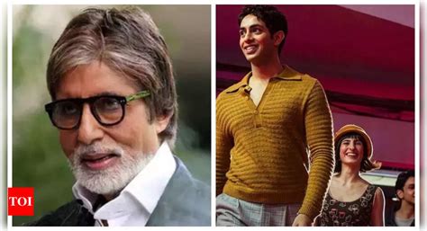 Amitabh Bachchan Is All Praise For Grandson Agastya Nanda For The