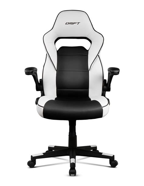 DRIFT DR75 Silla Para Videojuegos Universal Asiento Acolchado Negro Blanco