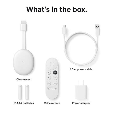 Google Chromecast med Google TV, 4K | Lomax