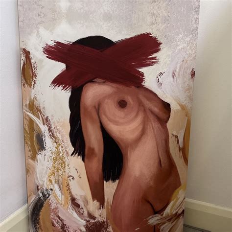 Digital Art Commissioned Nude Art Red Got It Depop