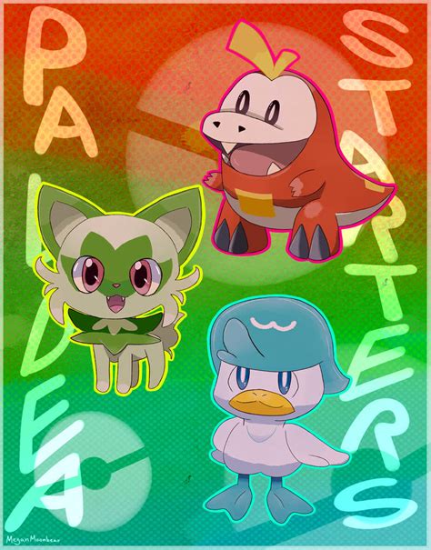 Paldea Starters by MC-Gemstone on DeviantArt