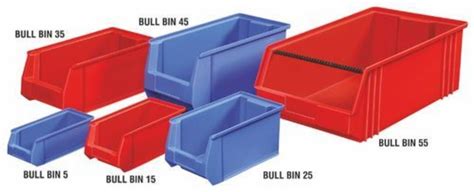 Blue Plastic Alkon Bull Bins Size Dimension Various Sizes Available