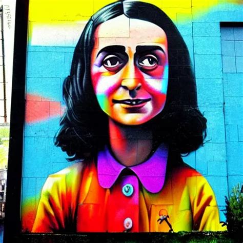 KREA Anne Frank By Eduardo Kobra Eduardo Kobra Artist Kobra