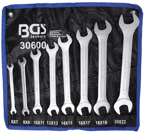 Double Open End Spanner Set Mm Pcs Sia Ritera