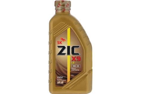 Масло синтетическое ZIC X9 LS (1 л; 5W-30; SN/CF; C3) SK Lubricants ...