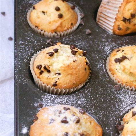 Muffin Senza Glutine Con Gocce Di Cioccolato Profumo Di Buono