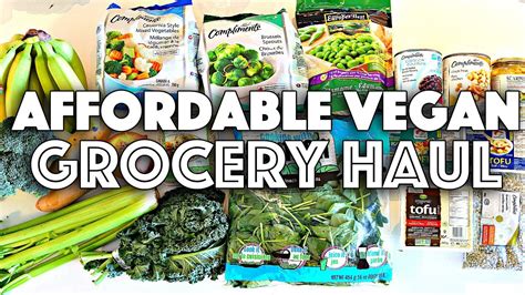 Vegan Grocery Haul Youtube