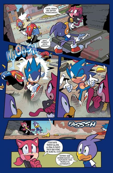 Sonic The Hedgehog Comic Idw Traduccion Espa Ol Sonic The