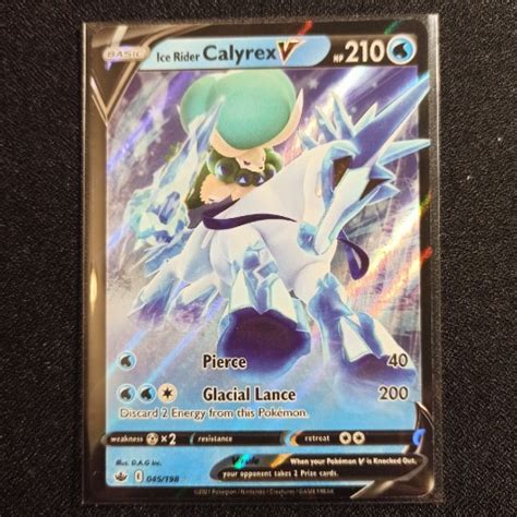 Pokémon Ice Rider Calyrex V Chilling Reign 45 198 Gdynia Kup teraz