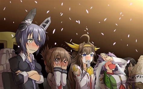 Admiral Kongou Inazuma Akagi Tenryuu And 2 More Kantai Collection