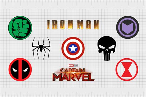 Marvel Avengers Symbols