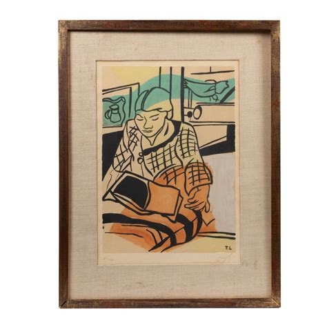 Sold Price Fernand Leger Pochoir La Lecture September 6 0120