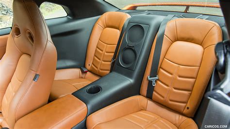 Nissan GT-R | 2017MY Premium (Color: Katsura Orange) | Interior, Rear Seats