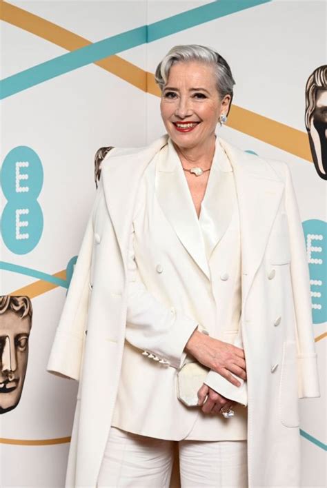 EMMA THOMPSON at EE Bafta Film Awards 2023 in London 02/19/2023 ...