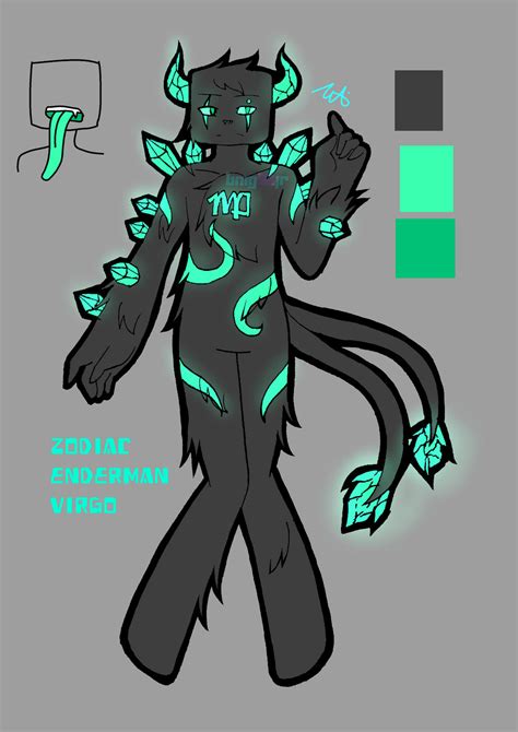 Closed Crystal Zodiac Enderman Adopt 2 By Crystalangelaqua On Deviantart