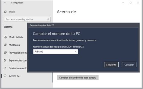 C Mo Cambiar Nombre De Equipo Red En Windows Adictec