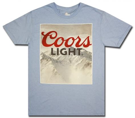 Coors Light Framed Mountains T Shirt | BoozinGear.com