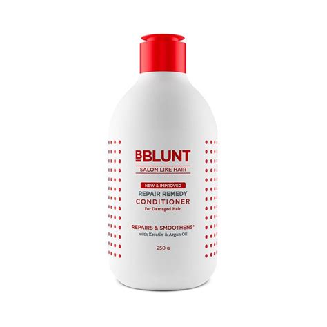 Buy Bblunt Repair Remedy Conditioner With Keratin And Argan Oil 250g Online At Best Price In