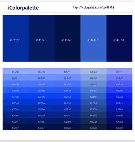 10 Interesting Difference Between Royal Blue And Navy Blue Color Core ...